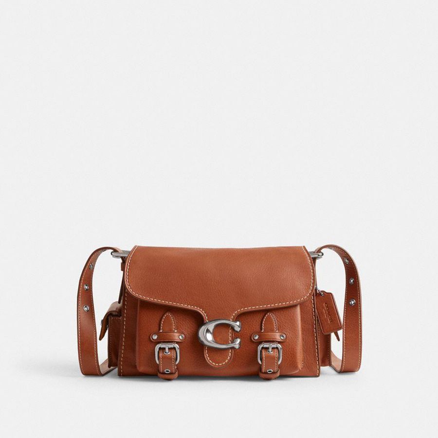 Brown Women COACH® Western Tabby Shoulder Bag | 56027PEJG