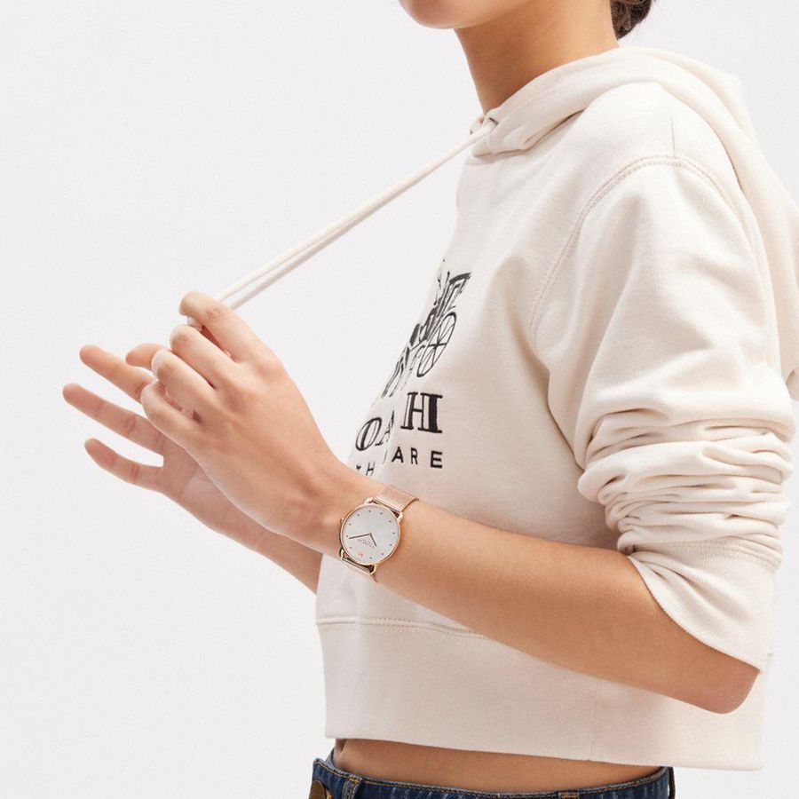 Gold Women COACH® Elliot, 36 Mm Watches | 84953UBPN
