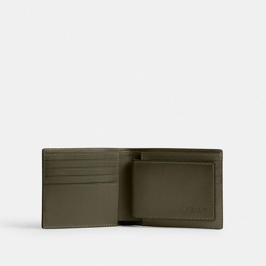 Green Men COACH® 3 In 1 Wallet | 56398PWUG