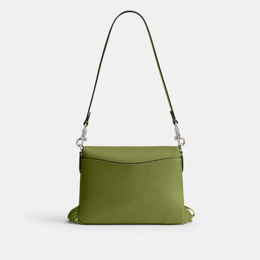 Green Women COACH® 1964 Fringe Crossbody Bag | 92871CVTX