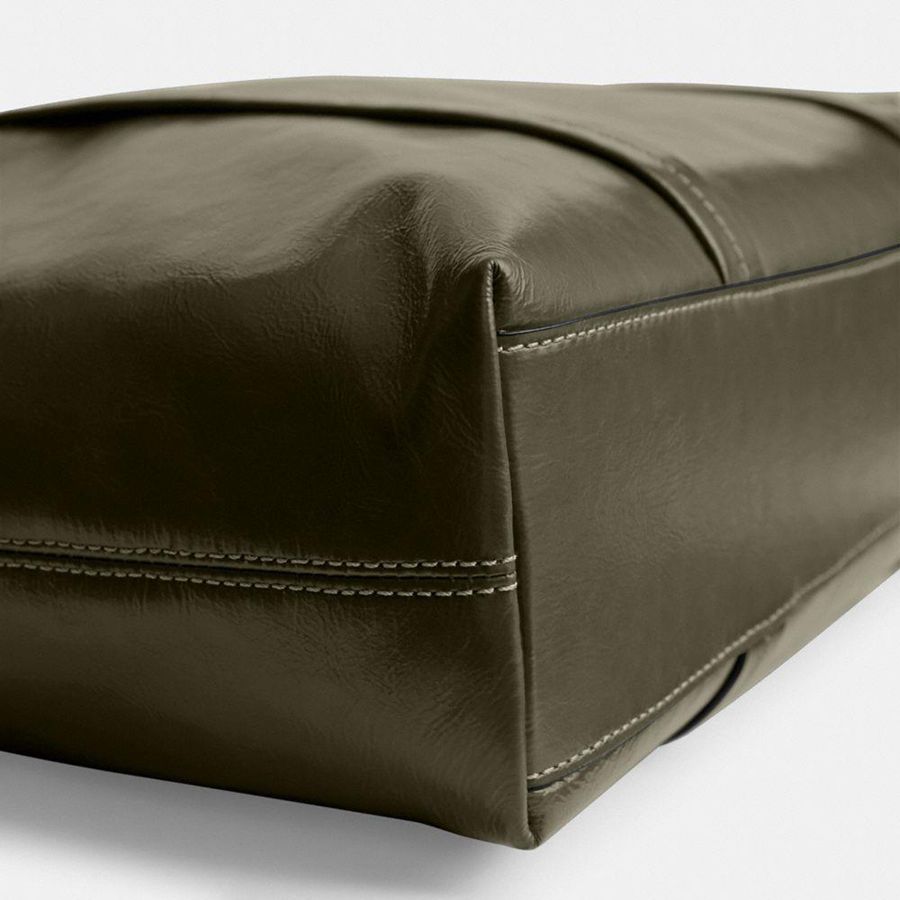 Green Women COACH® Hall 33 Tote Bags | 15964PYAR