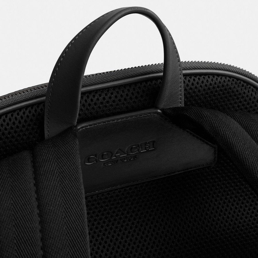 Grey Men COACH® Gotham In Signature Canvas Backpack | 82706JZKL