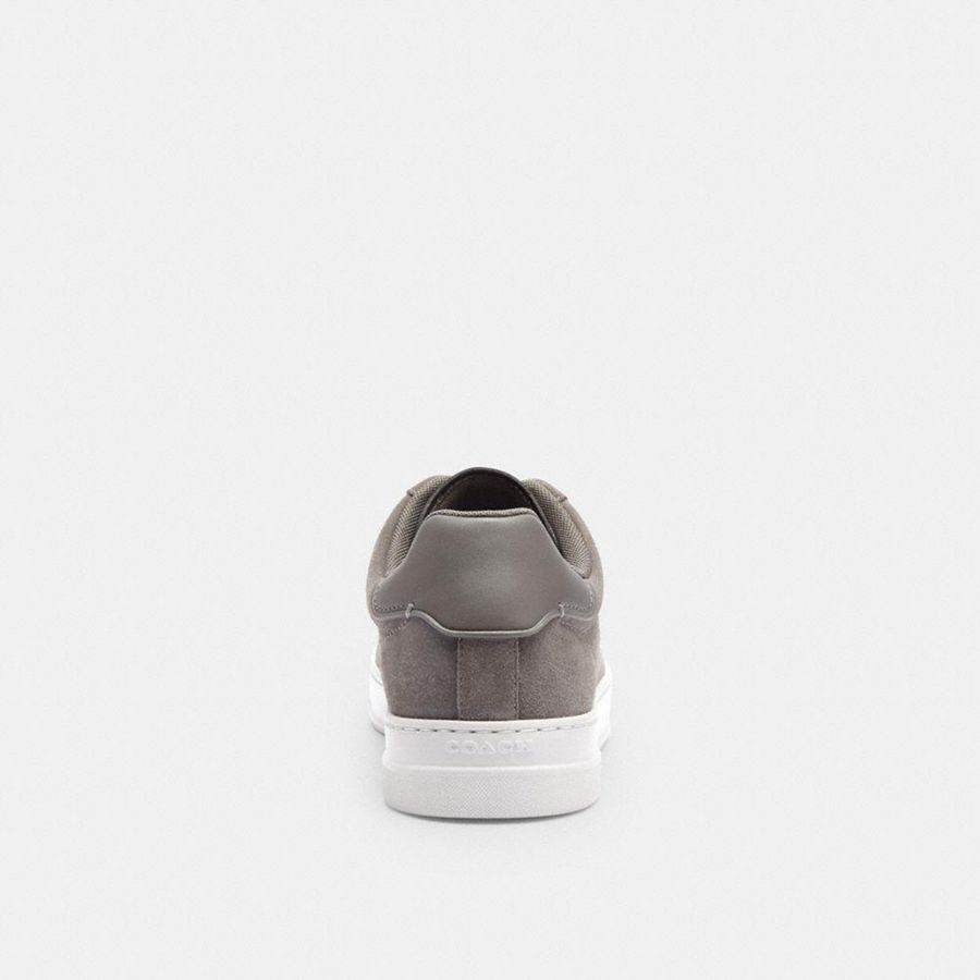 Grey Men COACH® High Line Sneakers | 51378ZWFK