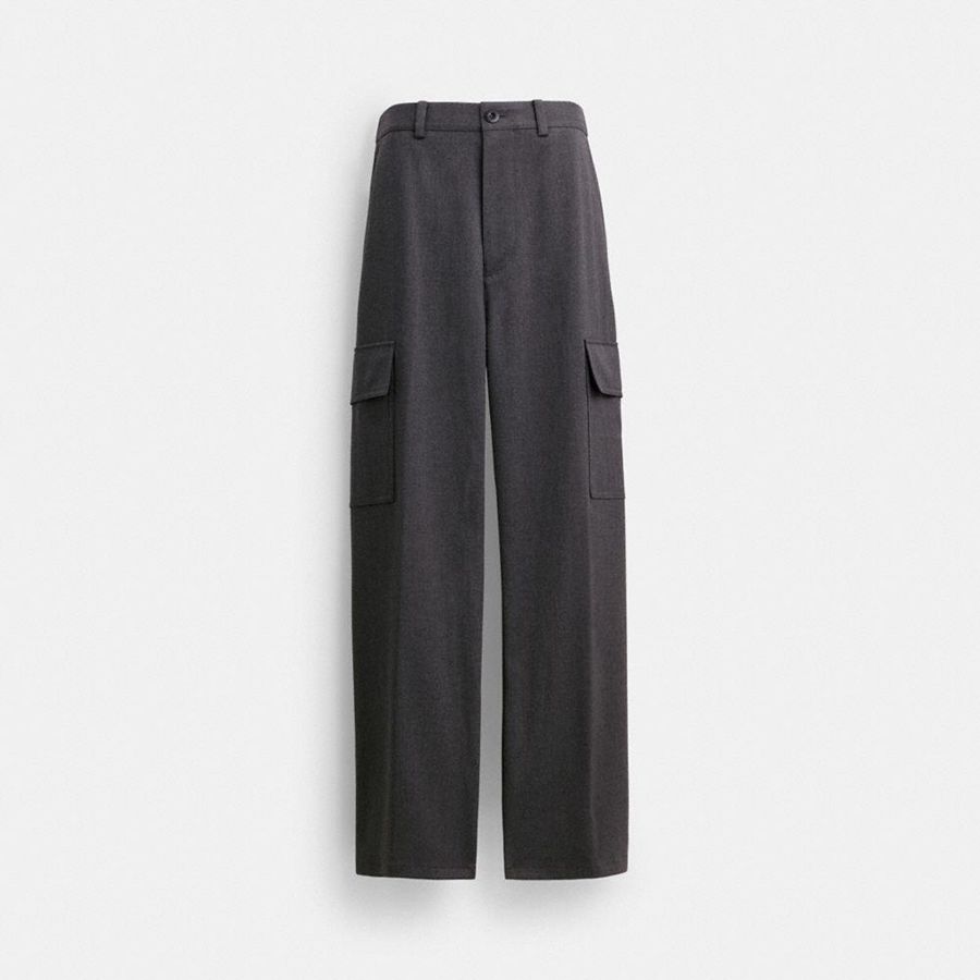 Grey Men COACH® Tailored Pants | 49185EIGF