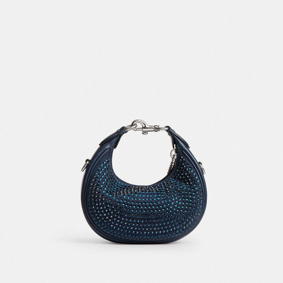 Navy Women COACH® Jonie With Crystal Crossbody Bag | 54906YPTE