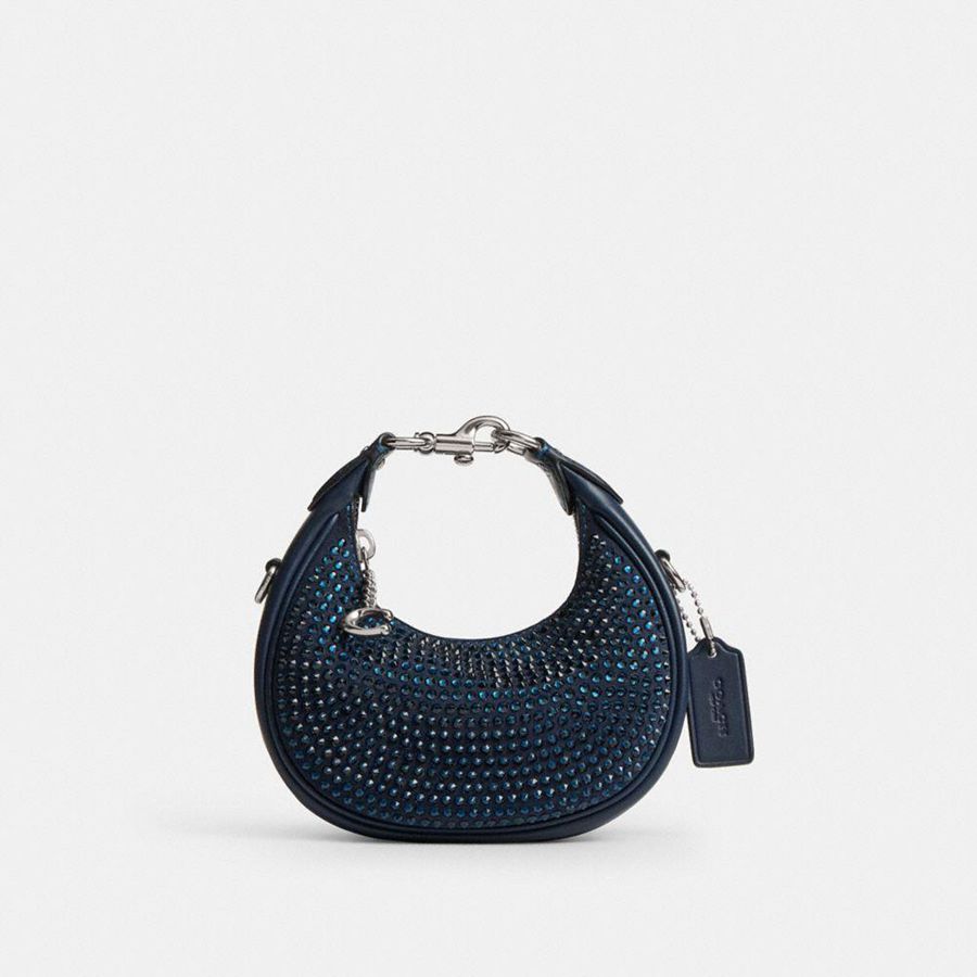 Navy Women COACH® Jonie With Crystal Crossbody Bag | 54906YPTE