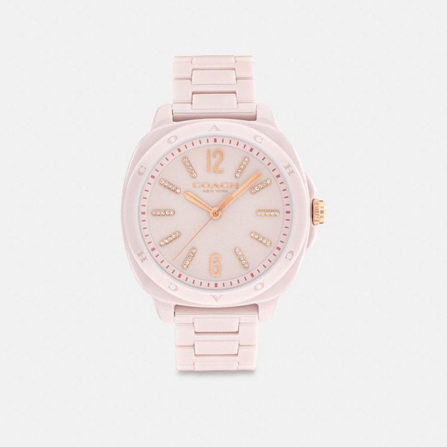 Pink Women COACH® Kitt, 38 Mm Watches | 12864VAWN
