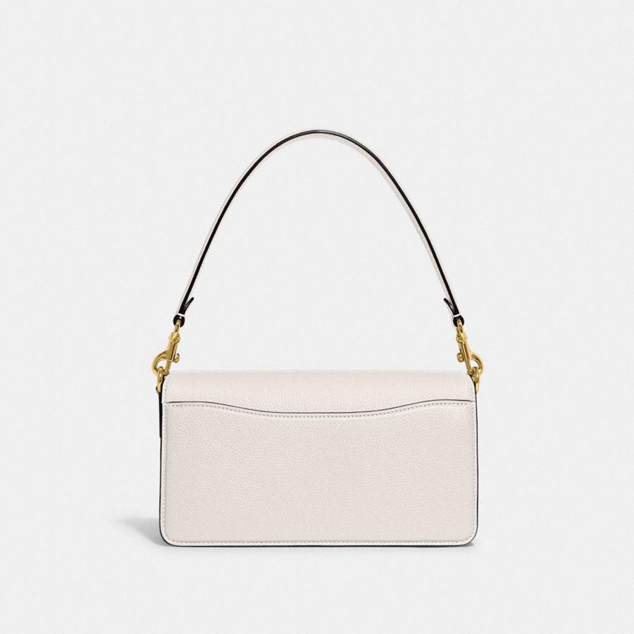 Silver Women COACH® Tabby Shoulder Bag 26 With And Strap Charms | 40976DKLO