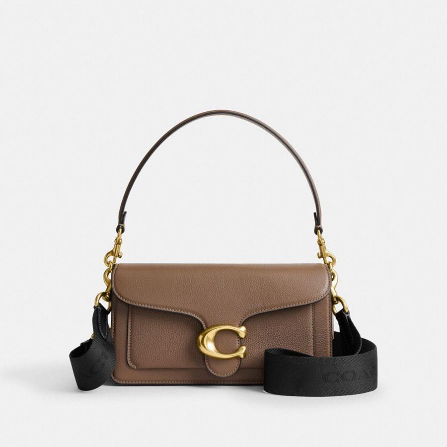 Silver Women COACH® Tonal Signature Webbing Strap Charms | 31968AMWQ