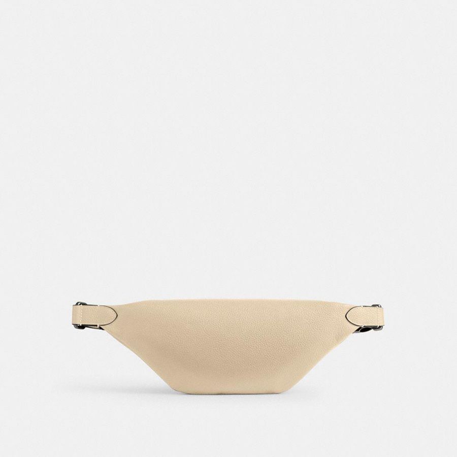 White Men COACH® Charter 7 Belt Bags | 64853XHBF