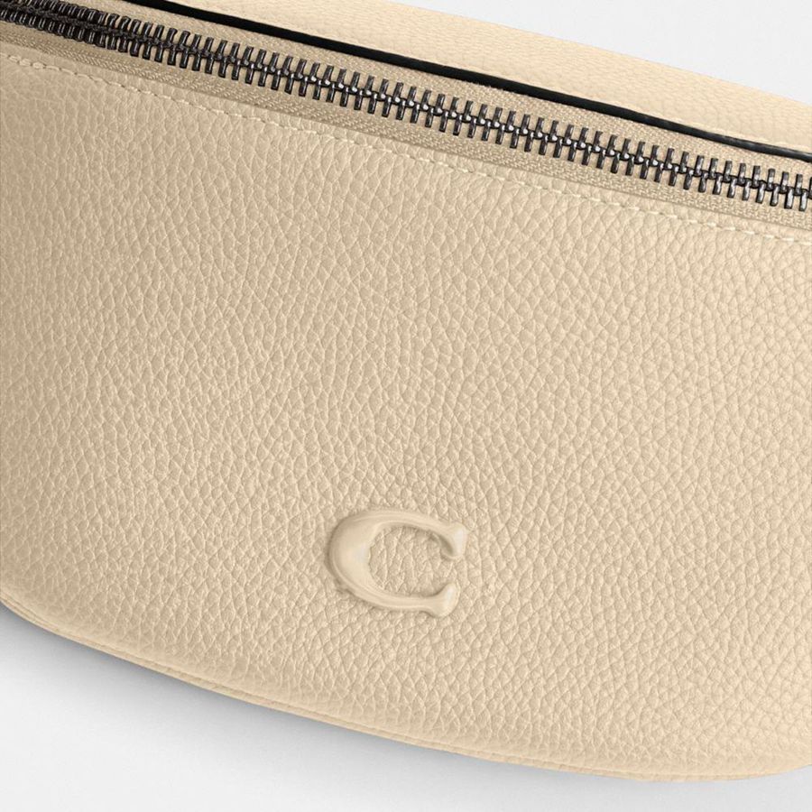 White Men COACH® Charter 7 Belt Bags | 64853XHBF