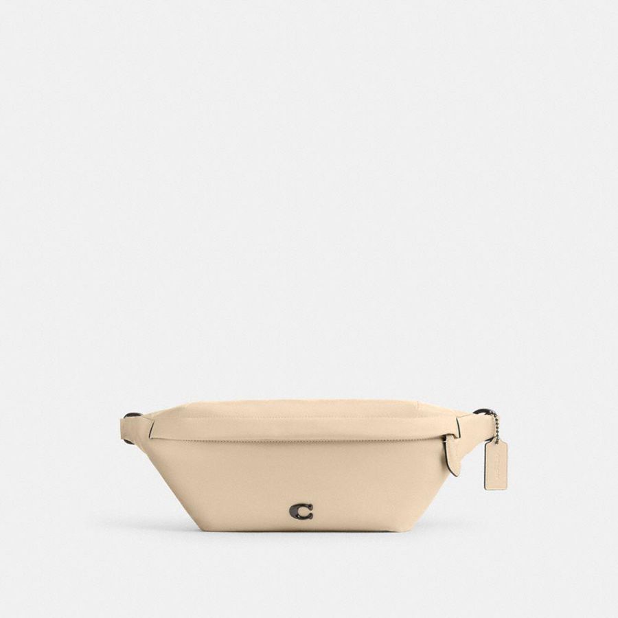 White Men COACH® Hall Belt Bags | 18529IRLG