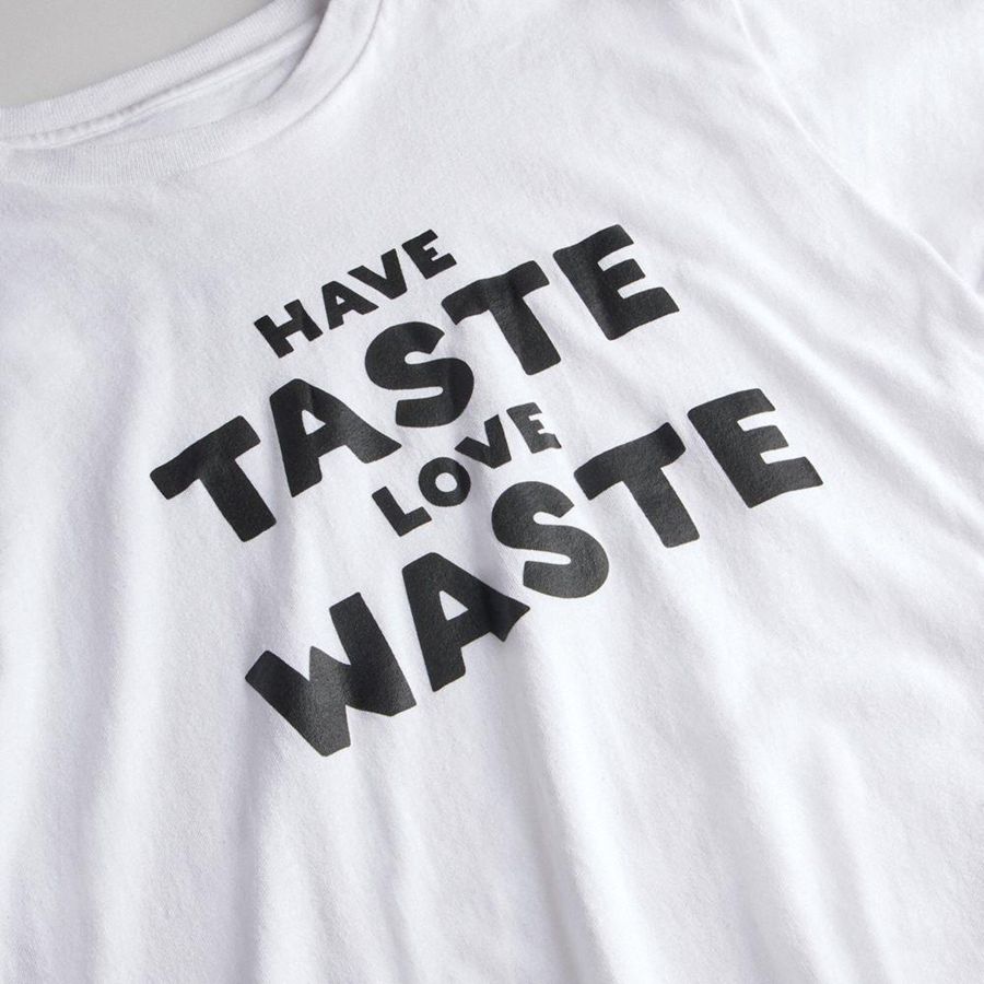 White Men COACH® Relaxed With Wasty Print T-Shirt | 87523ZUJG