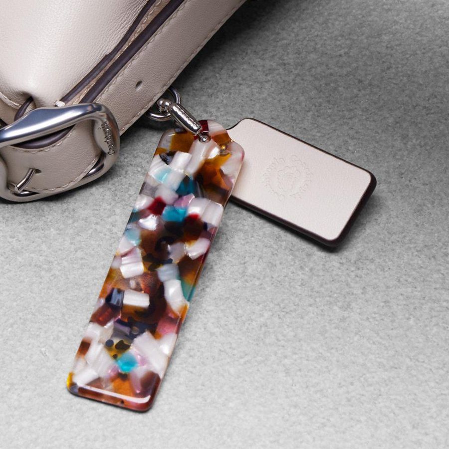 White Women COACH® Alter/Ego In Checkerboard Upcrafted Leather Shoulder Bag | 07365GBOE