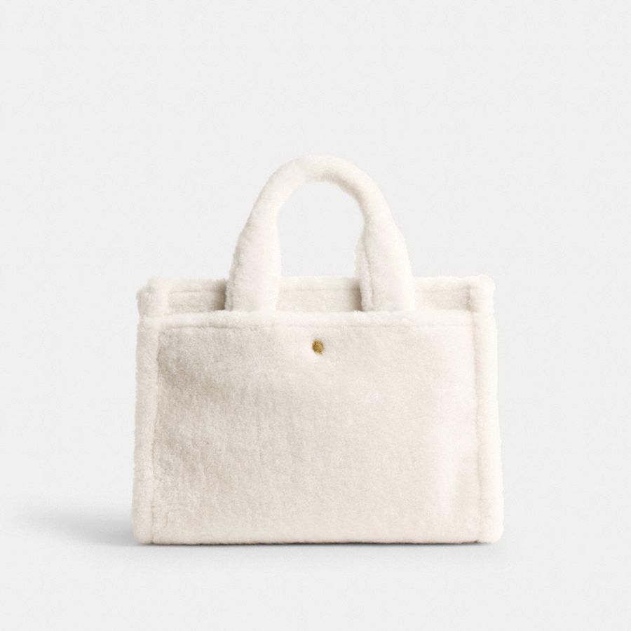 White Women COACH® Cargo Tote Bags | 63490IBZP