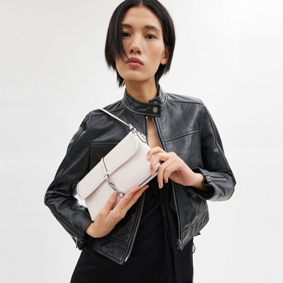 White Women COACH® Hamptons Hobo Bag | 65840OTVH