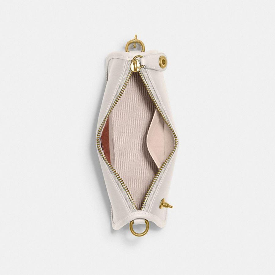 White Women COACH® Swinger 20 Shoulder Bag | 72315GFLM