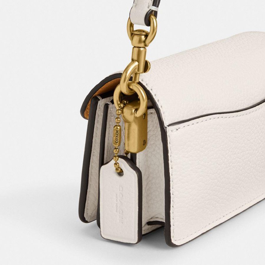 White Women COACH® Tabby 12 Crossbody Bag | 89106HFZM