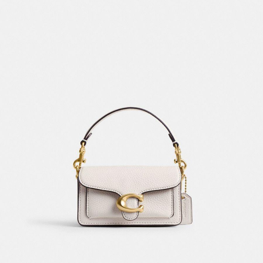 White Women COACH® Tabby 12 Crossbody Bag | 89106HFZM