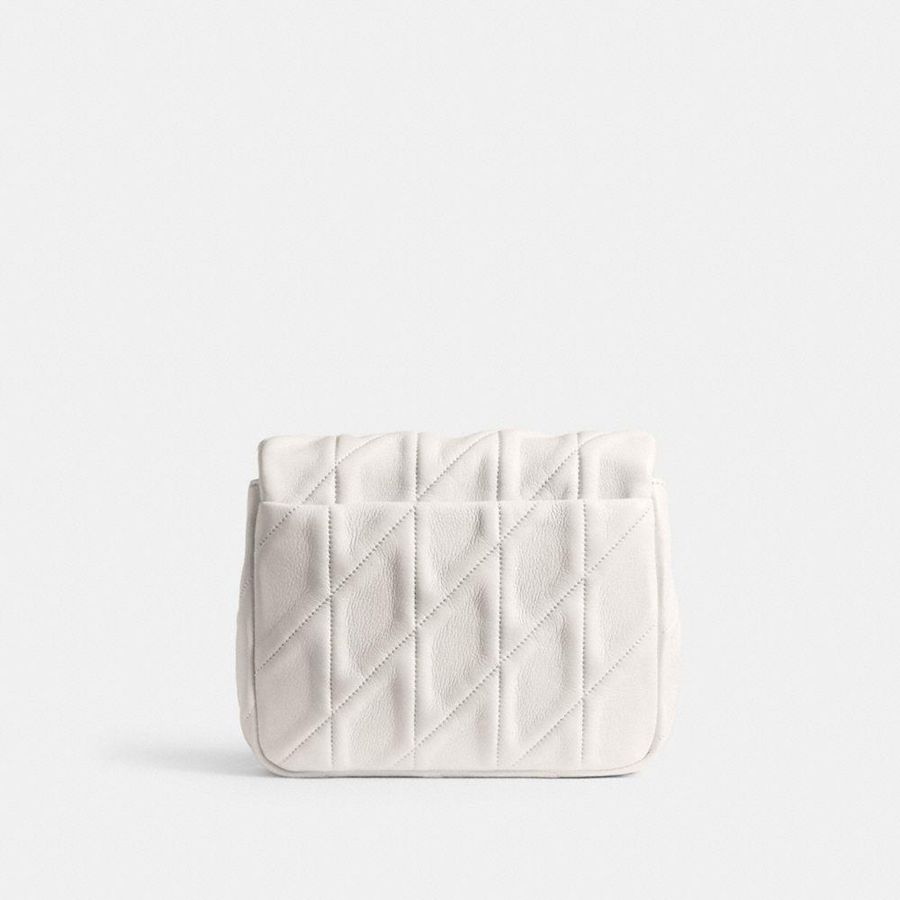 White Women COACH® Times Square Tabby 17 With Quilting Shoulder Bag | 45679AKSN