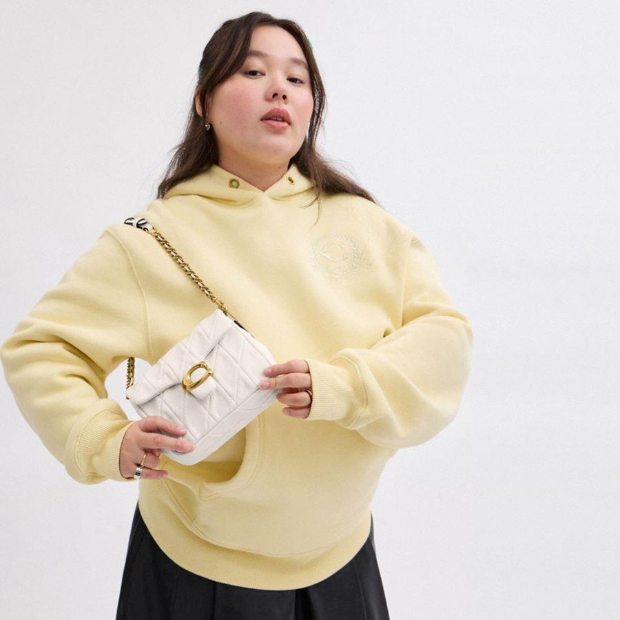 White Women COACH® Times Square Tabby 17 With Quilting Shoulder Bag | 45679AKSN