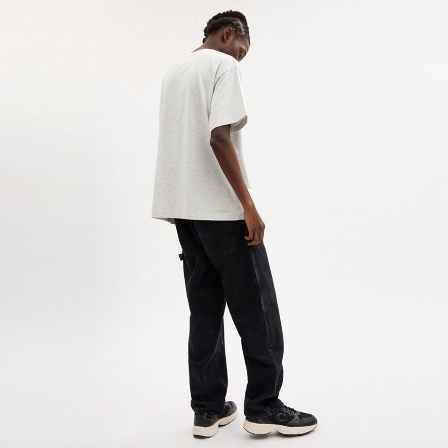 White Women COACH® X Popeye T-Shirt | 87561LKYD