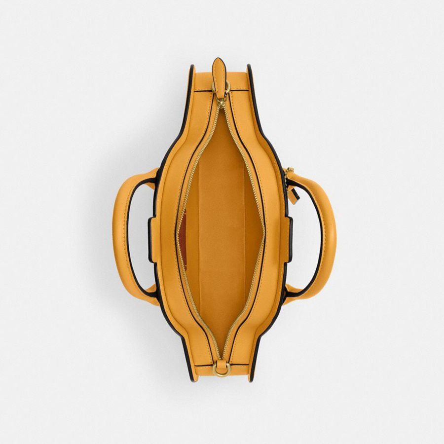 Yellow Women COACH® Taxi Crossbody Bag | 91703SIRP