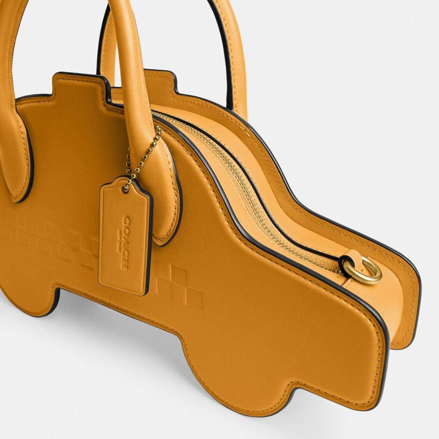 Yellow Women COACH® Taxi Crossbody Bag | 91703SIRP